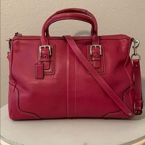 Coach leather purse